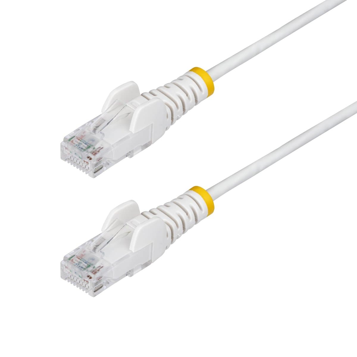 StarTech 3ft Slim CAT6 Ethernet Patch Cable, Snagless, 100W PoE, RJ-45, 28AWG