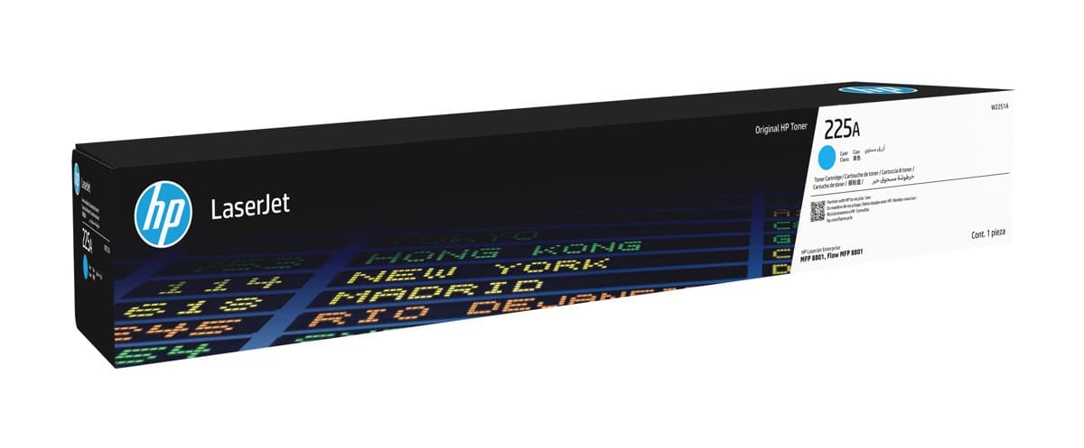 HP LaserJet 225A Cyan Toner Cartridge, 40000 Pages, Recycled Content