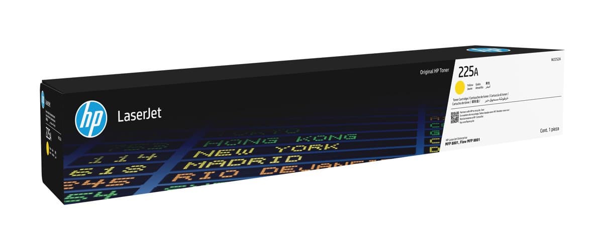 HP 225A Yellow Original LaserJet Toner Cartridge, 40000 Pages