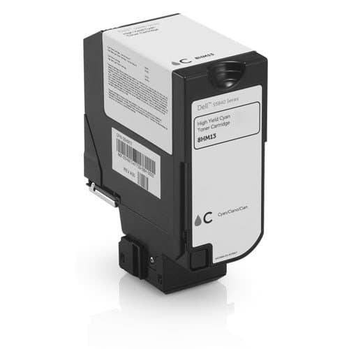 Dell Cyan Toner Cartridge, 12000 Page Yield, S5840 Compatible