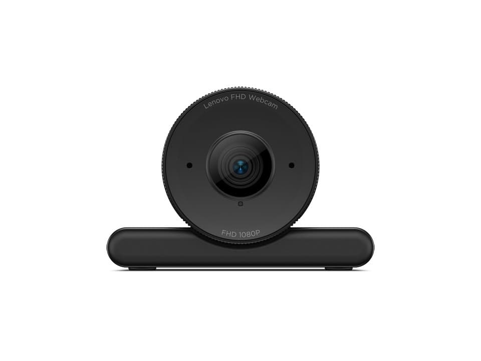 Lenovo FHD Webcam, 2 MP, 1920×1080 pixels, 30fps, USB 2.0, Black