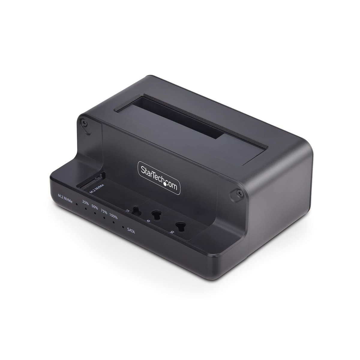 StarTech M.2 NVMe to SATA Drive Duplicator, Dual Bay Standalone, 27 GB/min