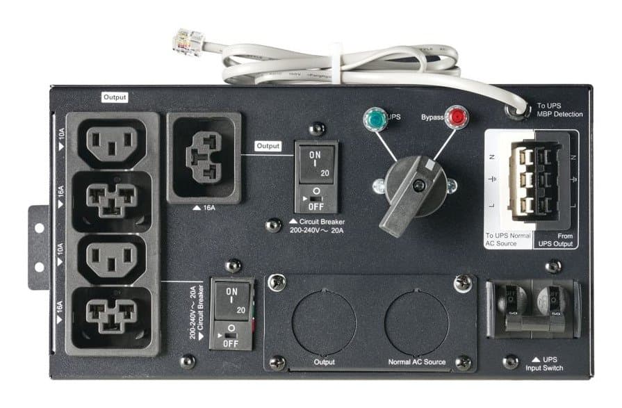 Eaton Maint Bypass For 9PX6KIECG2 UPS Hw Input 3 C39 2 C13 Outlets 0URM