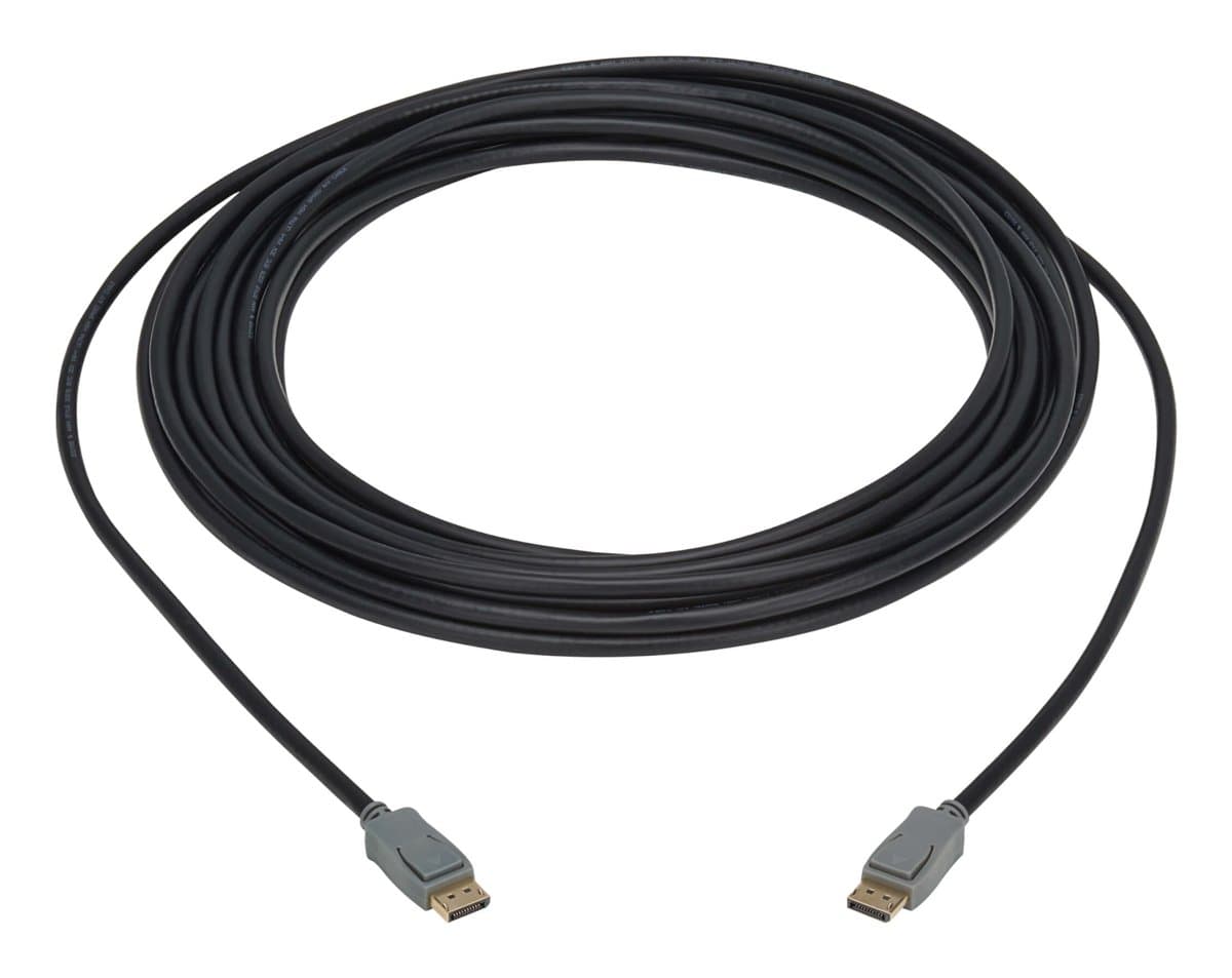 Eaton Dport Cable W Latch Connectors M/M 4K60HZ HBR2 4:4:4 50ft Black