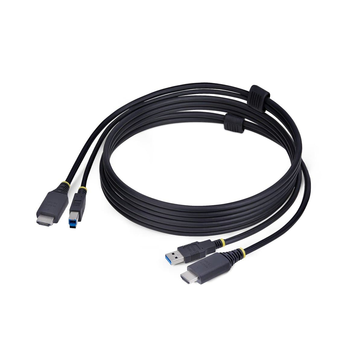 StarTech HDMI/USB KVM Cable, Combo, 6 ft, 4K 60Hz, 5 Gbps