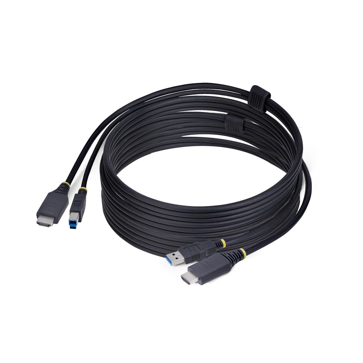 StarTech HDMI/USB KVM Cable, 10 ft, 4K 60Hz, USB 5Gbps