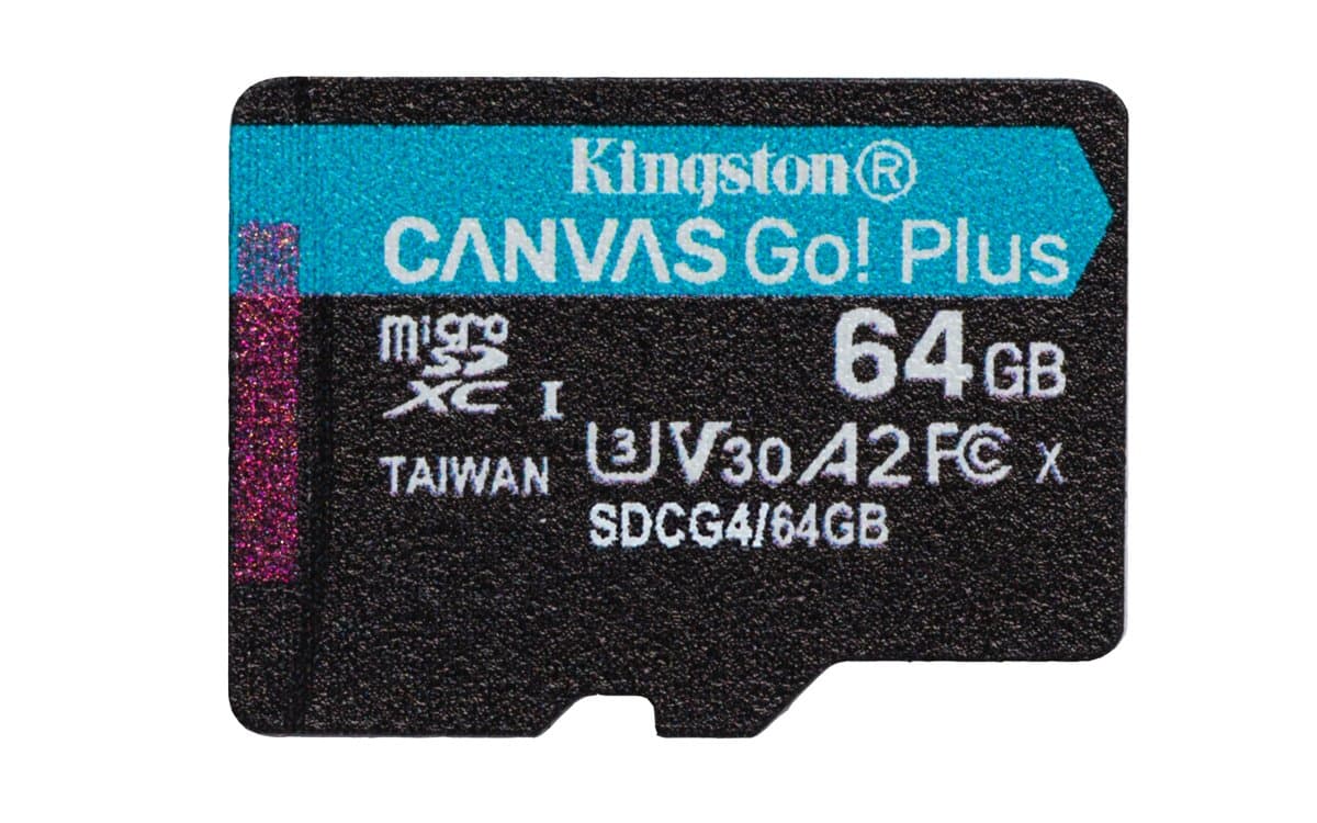 Kingston Canvas Go Plus Gen4 64GB microSDXC, 200MB/s, V30, Class 10