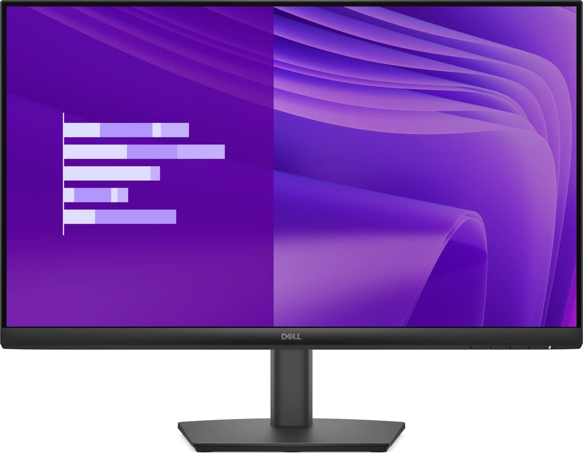 Dell Pro 24 Monitor E2425HM, 23.8" Full HD IPS, VGA, HDMI, DisplayPort, TÜV Eye Comfort, Black