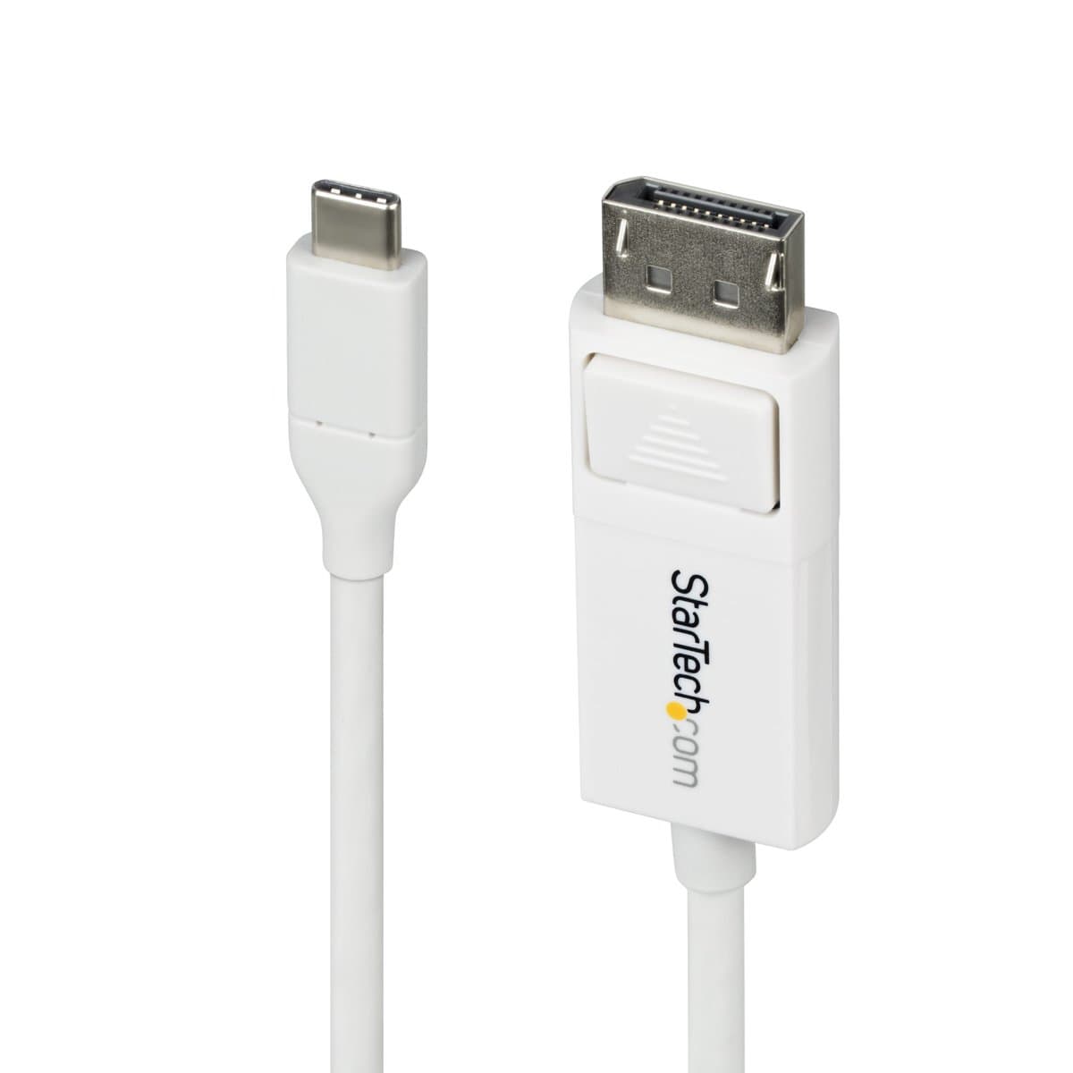 StarTech USB-C to DisplayPort 1.2, Cable, 4K 60Hz, 6ft/2m