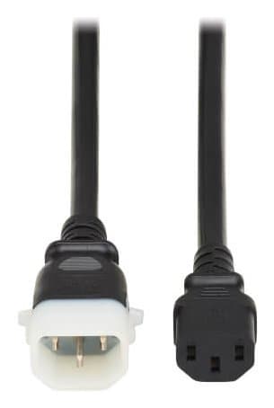 Eaton PDU Power Cords C13 P-Lock C14 Heavyduty 15A 250V 10ft Black 6PACK