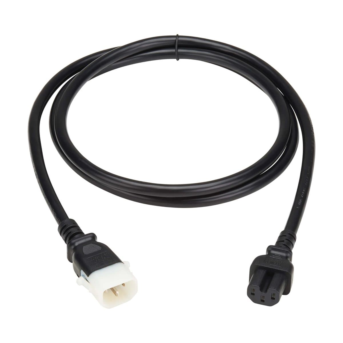 Eaton PDU Power Cord C15 P-Lock C14 Heavyduty 15A 250V 6ft Black 6 Pack