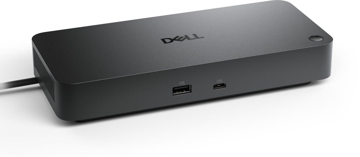 Dell Pro Dock WD25, USB-C 3.2 Gen 2, 100 W PD, 2.5 GbE, 130 W PSU, Black