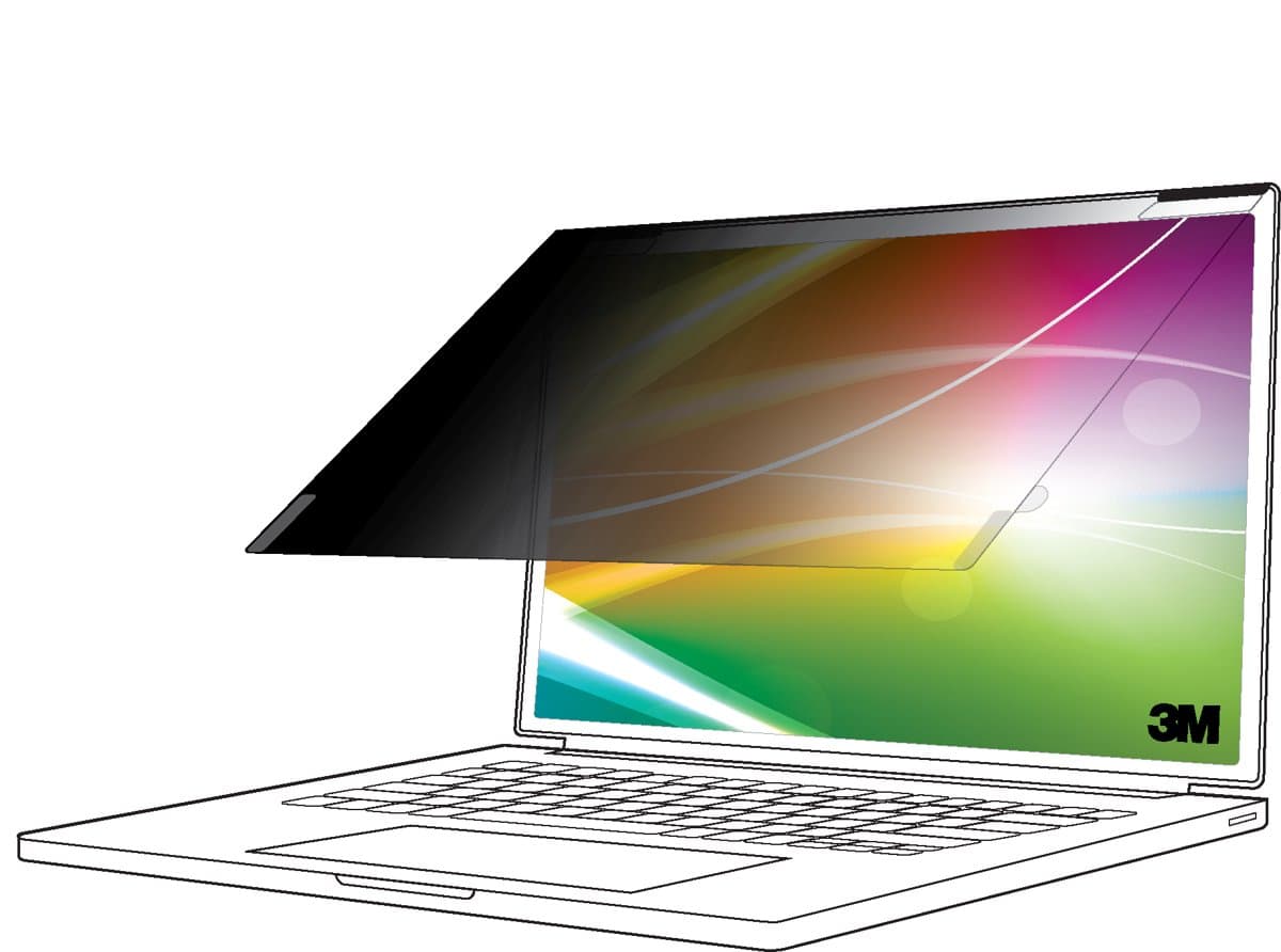 3M Bright Screen Privacy Filter, Dell XPS 16, 16:10, Frameless