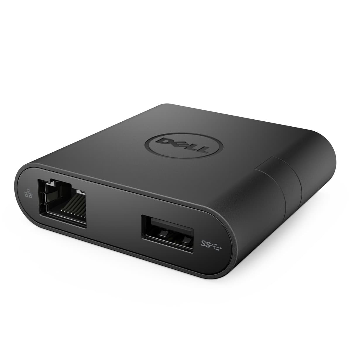 Dell USB-C Multiport Adapter, HDMI/VGA/Ethernet/USB 3.0, 1920×1080, Gigabit