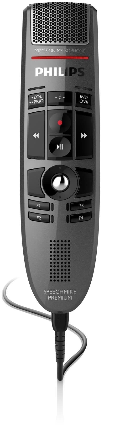 Philips SpeechMike Premium, 70 dB SNR, 200–12000 Hz, USB Type-A