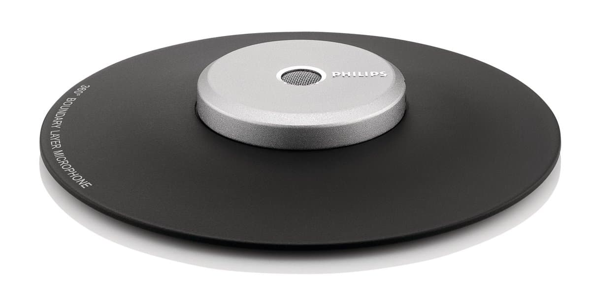 Philips Meeting Microphone, Omnidirectional, Wired, 30Hz–18kHz, -38dB