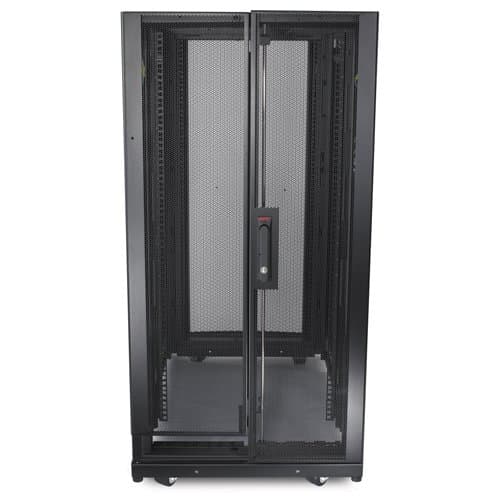 APC NetShelter SX, 24U Rack Enclosure, 1198.5 × 600 × 1070 mm, 1360.78 kg Capacity