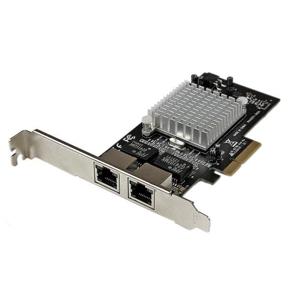 StarTech Dual Port PCIe x4 Gigabit Ethernet Network Card, Intel i350, 2000 Mbps, Internal