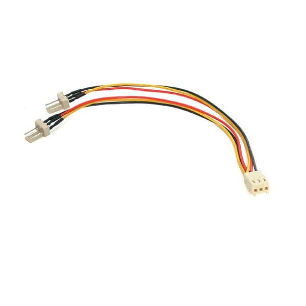 StarTech TF2214, TX3 Fan Power Splitter, 6in, Molex 3-pin