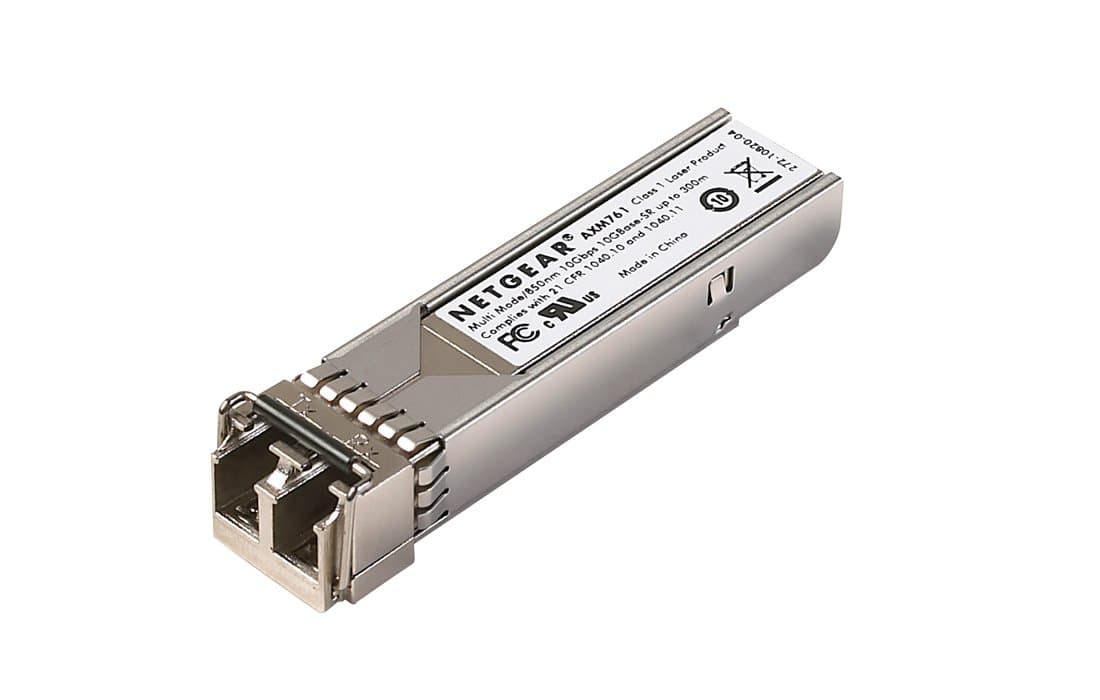 Netgear 10 Gigabit SR SFP+ Transceiver, 10-Pack, LC Connector, 300m Range