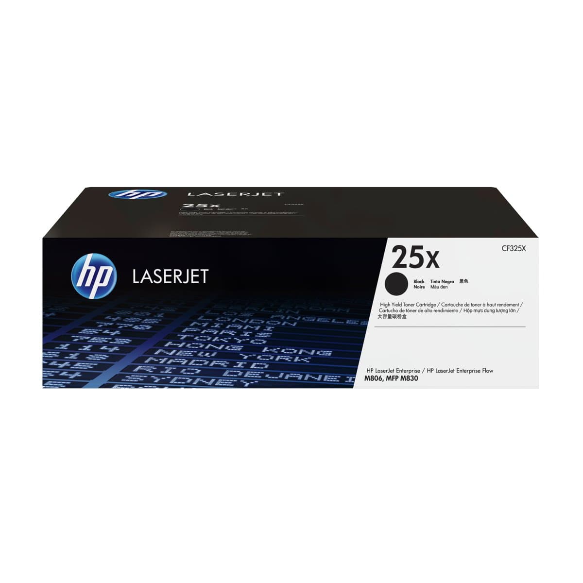 HP 25X High Yield Black Original LaserJet Toner Cartridge, 34500 Pages, 1 Cartridge
