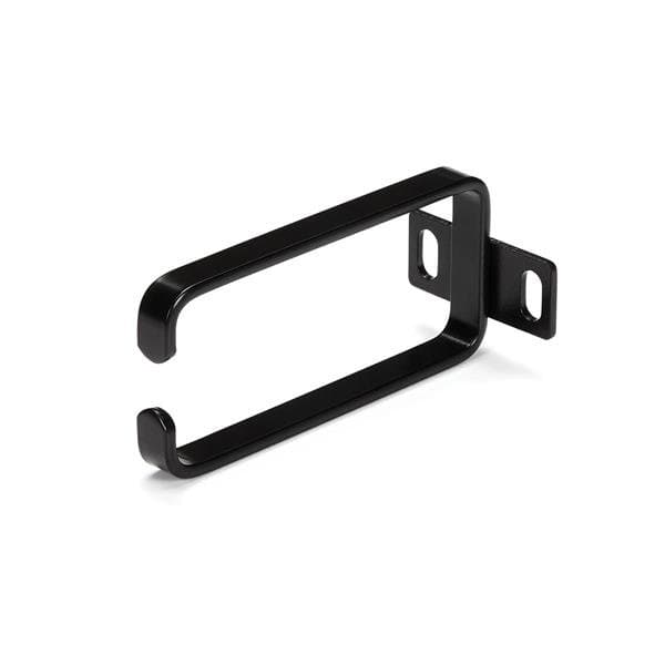 StarTech 1U Vertical Cable Management D-Ring Hook, 1.8 × 3.9in, Steel, Black
