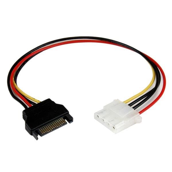 StarTech LP4SATAFM12, SATA to LP4 Power Cable Adapter, 12in, SATA to Molex