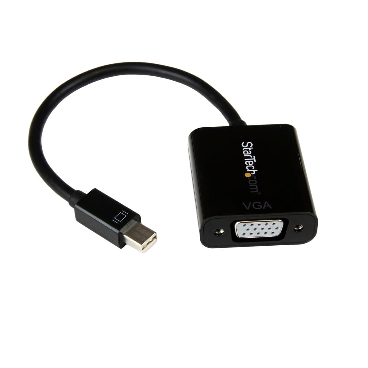 StarTech.com Mini DisplayPort To VGA Adapter mDP To VGA Video Converter Dongle