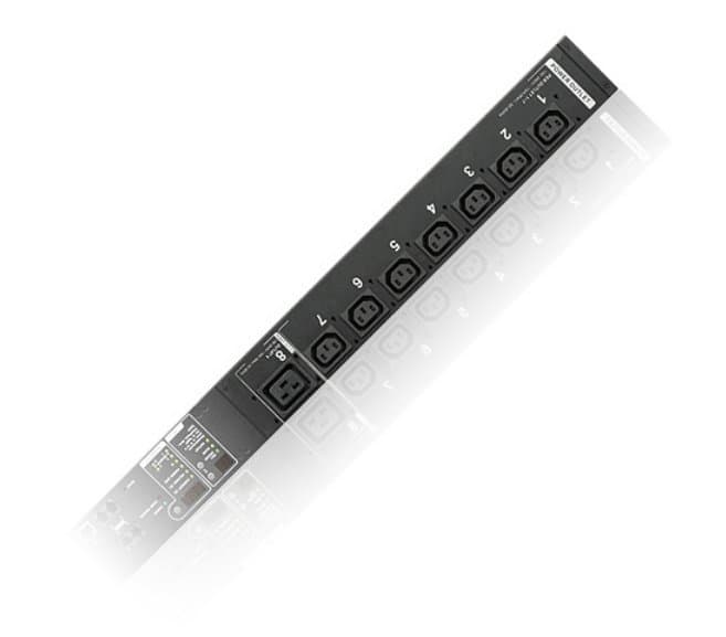 ATEN PE8216, 16-Outlet PDU, 14×C13/2×C19, Metered/Monitored, 20A