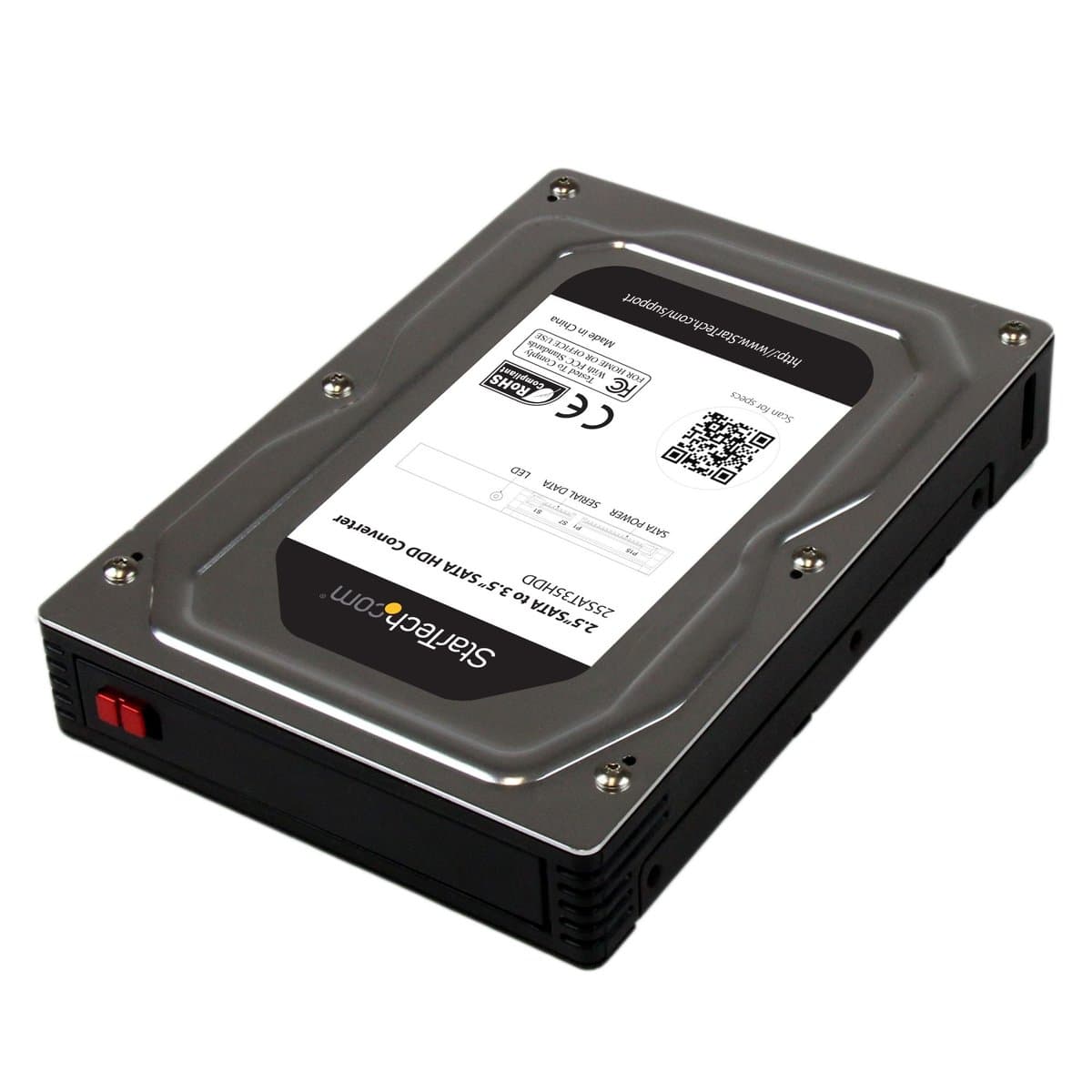 StarTech TW6107, 2.5" to 3.5" SATA Adapter, Aluminum, 12.5mm Max