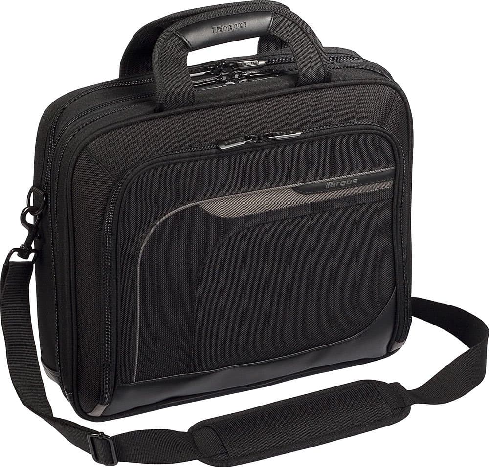 Targus Zip-Thru Mobile Elite, 15.4in, Padded Nylon, TSA Checkpoint Friendly
