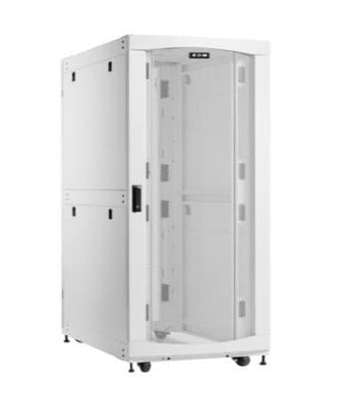 Eaton 42U Standard-Depth/Width White Heavy-Duty Rack For AI Servers