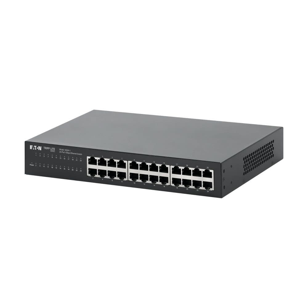 Eaton 24-Pt 10/100/1000 Mbps Desk Gbe Unmanaged Switch Metal Enclosure
