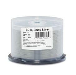 Verbatim 50-Pack Bd-R 6X 25GB Shiny Silver Spindle