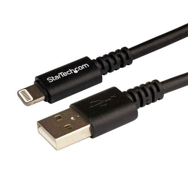StarTech USB to Lightning Cable, Charging Cord, 10 ft, MFi Certified