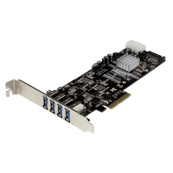 StarTech PEXUSB3S42V, 4-Port USB 3.0 PCIe Card, 5 Gbps, UASP