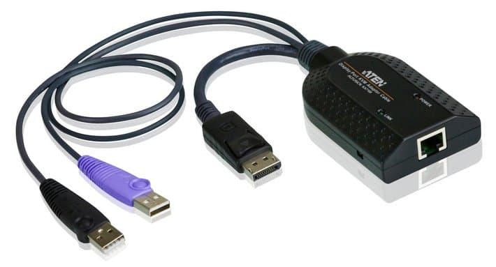 ATEN USB-DisplayPort, KVM Adapter Cable, Cat5e/6, CPU Module