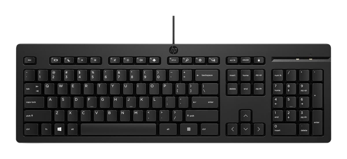 HP 125 G2 USB Wd Keyboard States / Canada English