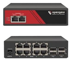 Opengear ACM7008, 8-Port Serial Console, 4G-LTE Global, Dual SIM Gateway