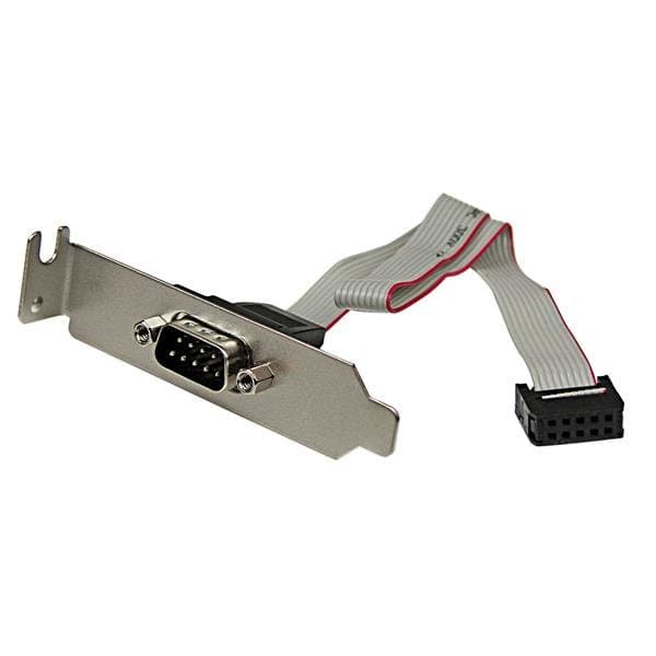 StarTech PLATE9MLP, Serial Slot Plate, DB9 Male, IDC10 Header