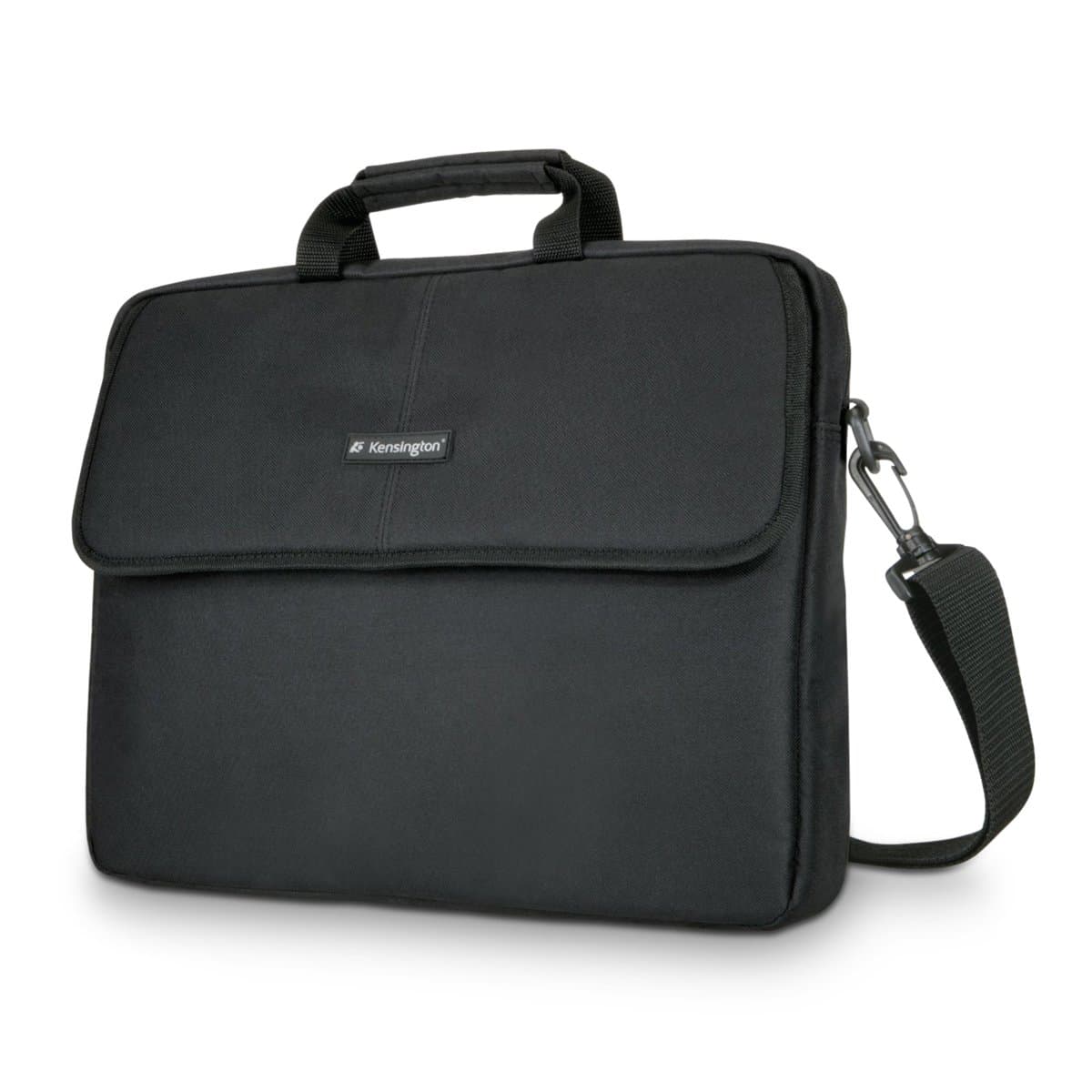 Kensington SP17 Classic Laptop Sleeve, 17 Inch, Polyester, Storage Compartments