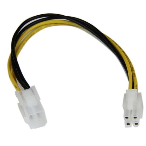 StarTech ATXP4EXT, ATX12V Power Extension Cable, 8", 4-pin P4