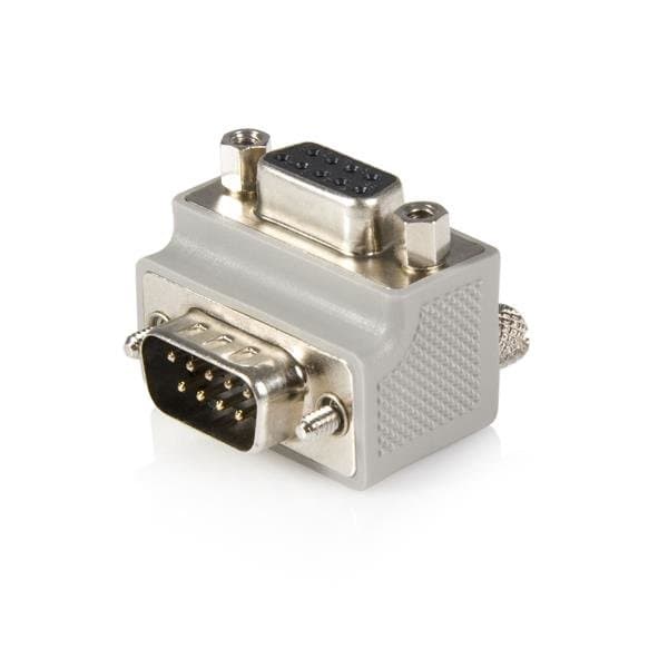StarTech Right Angle DB9 Serial Adapter, 90° M/F, RS-232