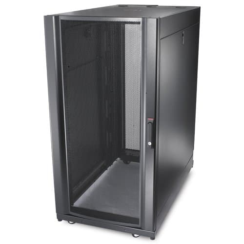 APC NetShelter SX 24U Enclosure, 1200×600×1070mm, 1363.64kg Capacity, Black