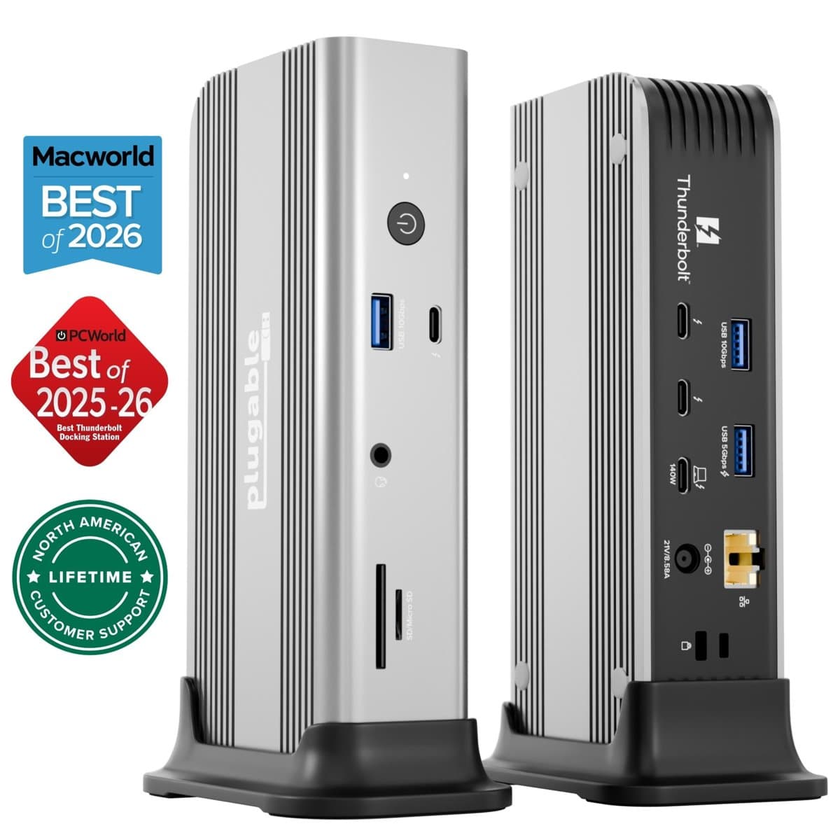 Plugable 11-1 Docking Station Thunderbolt 5 / 140W Charging