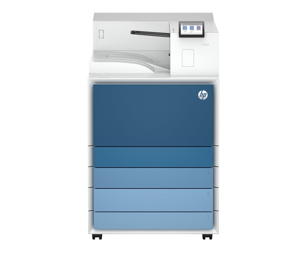 HP LaserJet Enterprise 8501x Black and White Printer, 70 ppm, A3, 1200 DPI, Duplex Printing