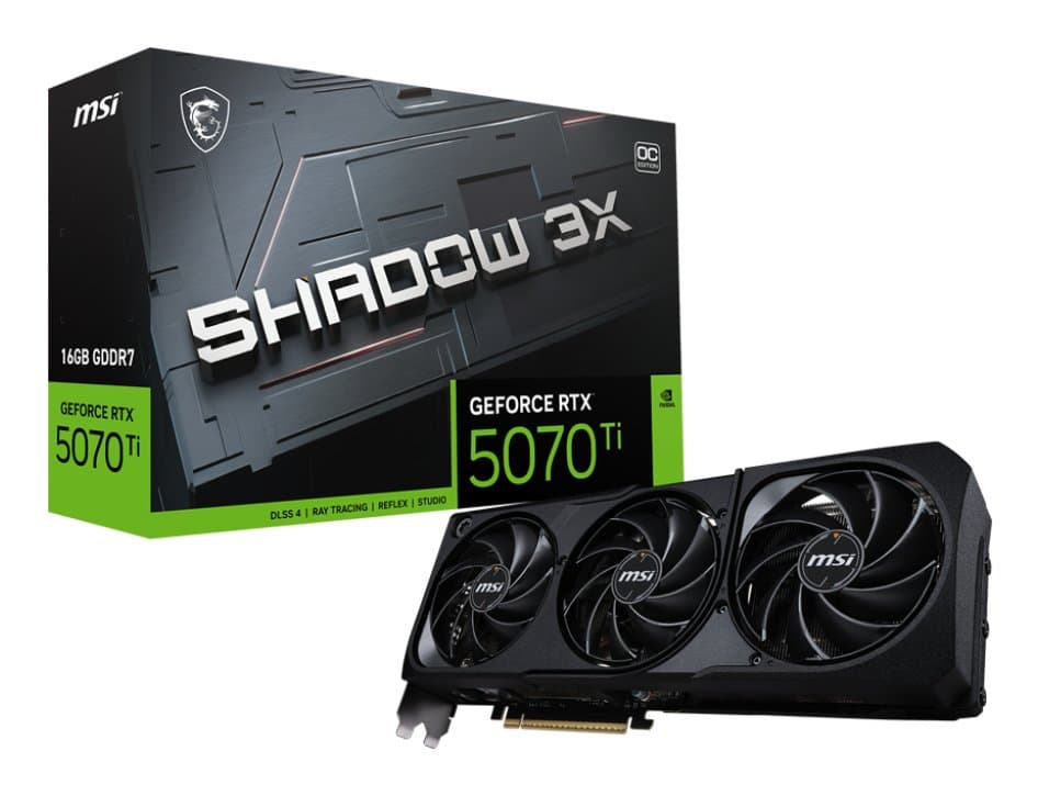 MSI RTX 5070 Ti 16G Shadow 3X Oc