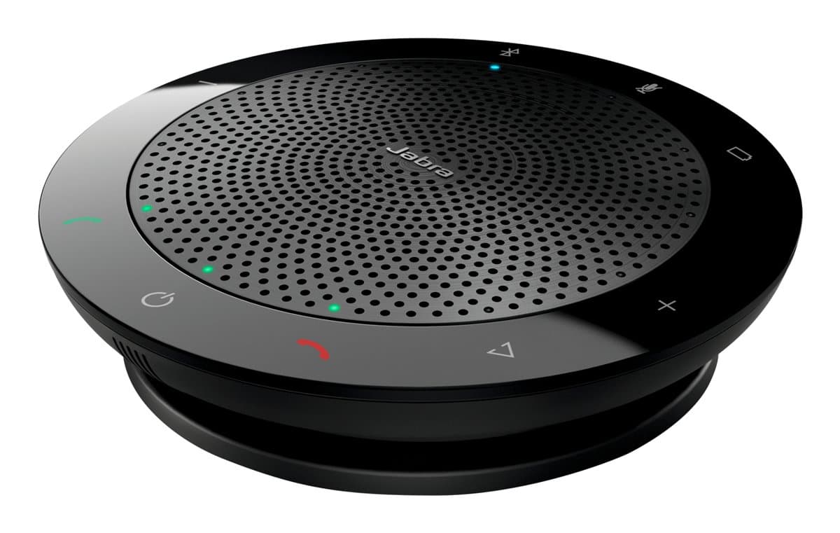 Jabra Speak 510 UC, Conference Speakerphone, Bluetooth/USB, Omni-directional