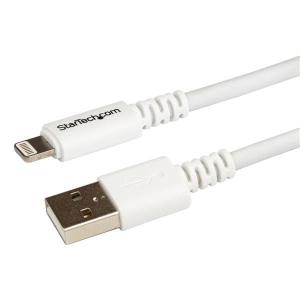 StarTech 3m USB to Lightning Cable, 20 AWG, Apple MFi Certified, White