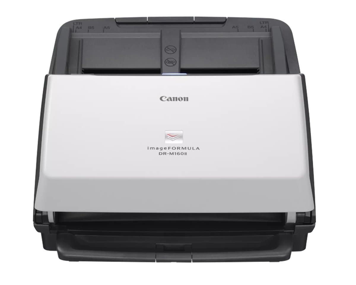 Canon imageFORMULA DR-M160II, 600 DPI, 60 PPM, Single-Pass Duplex, 75-Sheet ADF